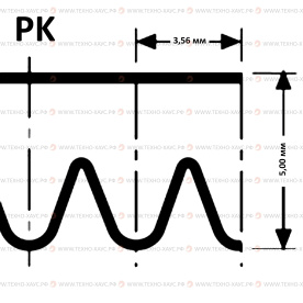 Ремень поликлиновой PK